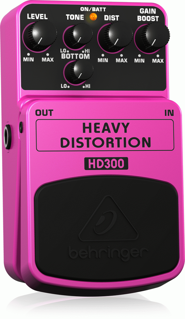 behringer hd300 heavy distortion pedal