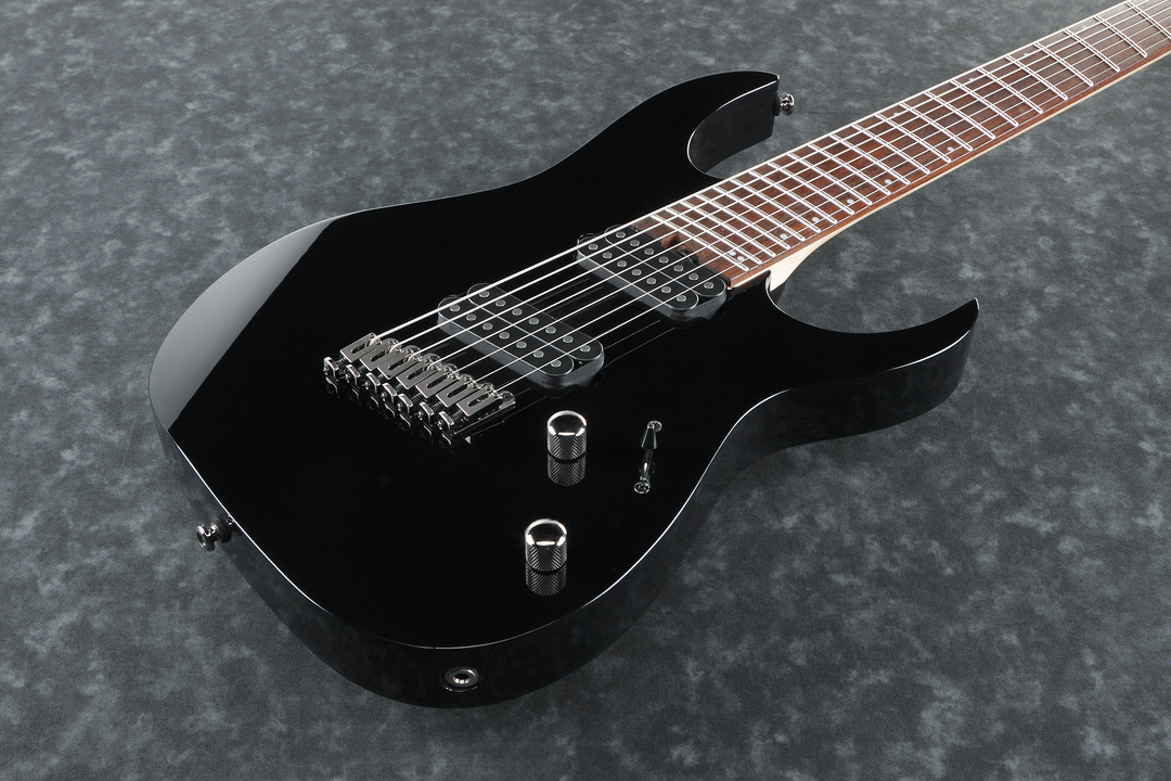 Ibanez RGMS7 BK Electric Guitar