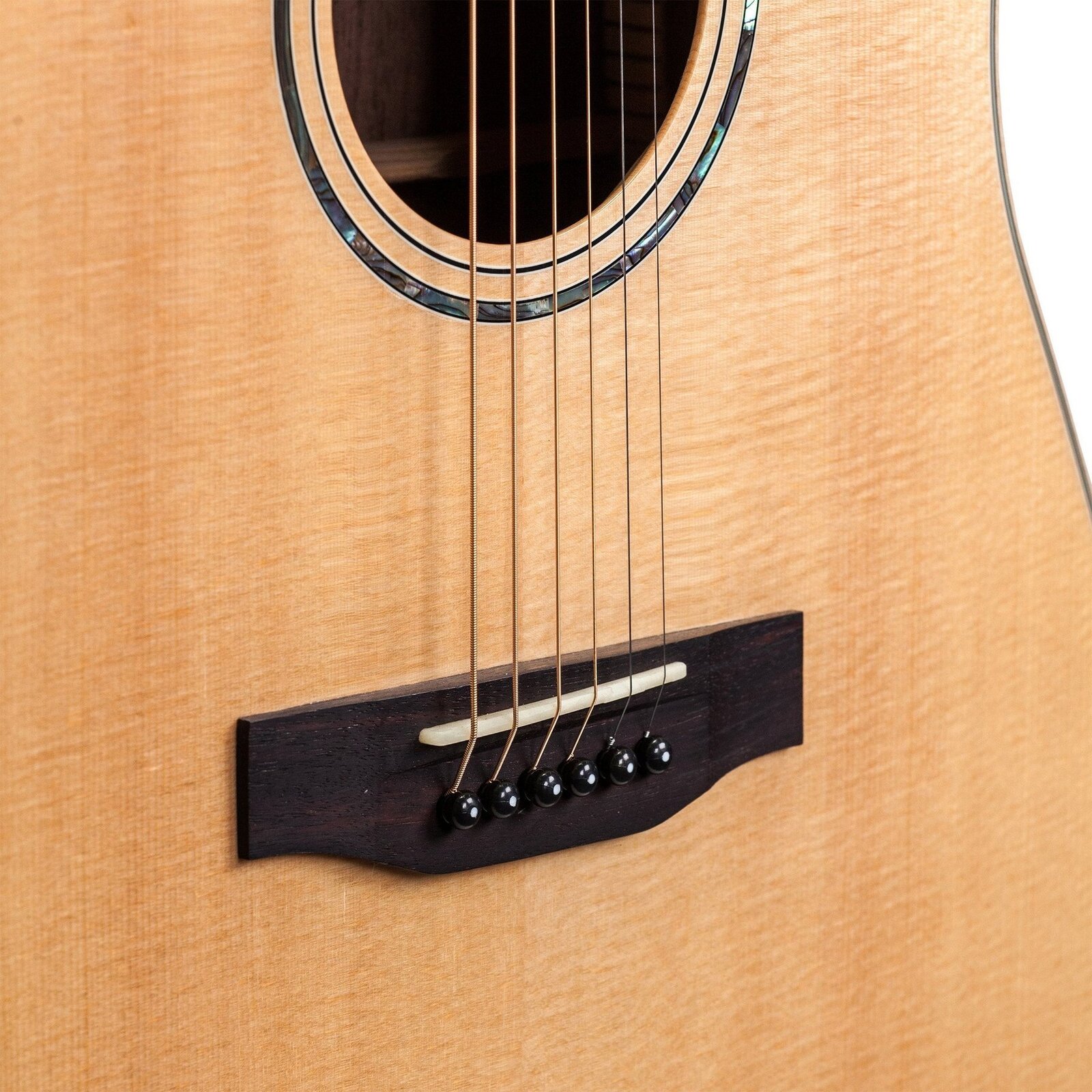 Timberidge '3 Series' Spruce Solid Top Acoustic-Electric Small