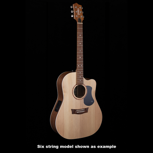 Pratley Classic Series Dreadnought Cutaway Model Solid Bunya Top, Solid Blackwood B/S - 12 String