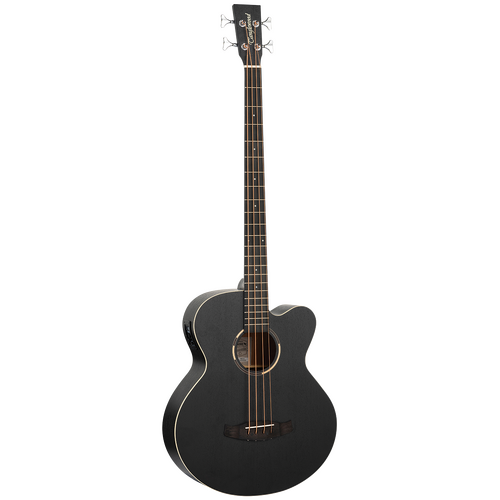 Tanglewood TWBBAB Blackbird Acoustic Bass Cutaway / Electric Smokestack Satin