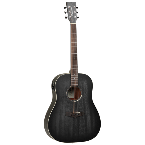 Tanglewood TWBBSDE Blackbird Sloped Shoulder Dreadnought A/E Smokestack Satin