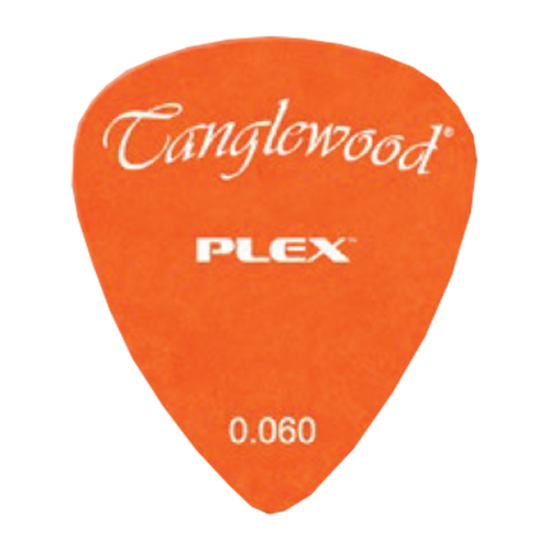 Tanglewood TWPP2 Plex Picks Pack of 12 .060 Orange